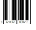 Barcode Image for UPC code 0650066000713