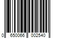 Barcode Image for UPC code 0650066002540