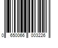 Barcode Image for UPC code 0650066003226