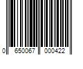 Barcode Image for UPC code 0650067000422