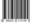 Barcode Image for UPC code 0650231014194