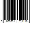 Barcode Image for UPC code 0650231021116