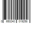 Barcode Image for UPC code 0650240019258