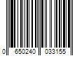 Barcode Image for UPC code 0650240033155