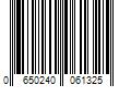 Barcode Image for UPC code 0650240061325