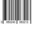 Barcode Image for UPC code 0650240063213