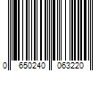 Barcode Image for UPC code 0650240063220