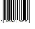 Barcode Image for UPC code 0650240063237