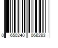 Barcode Image for UPC code 0650240066283