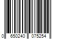 Barcode Image for UPC code 0650240075254