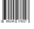 Barcode Image for UPC code 0650245076027