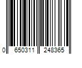 Barcode Image for UPC code 0650311248365