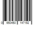 Barcode Image for UPC code 0650450147192