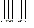 Barcode Image for UPC code 0650531224743