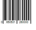 Barcode Image for UPC code 0650531260000