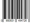 Barcode Image for UPC code 0650531494726