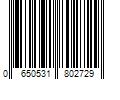 Barcode Image for UPC code 0650531802729