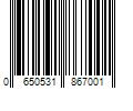 Barcode Image for UPC code 0650531867001