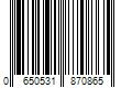 Barcode Image for UPC code 0650531870865