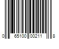 Barcode Image for UPC code 065100002118