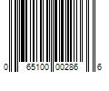 Barcode Image for UPC code 065100002866