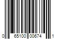 Barcode Image for UPC code 065100006741