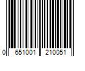 Barcode Image for UPC code 0651001210051