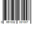 Barcode Image for UPC code 0651032031007