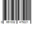 Barcode Image for UPC code 0651032475221