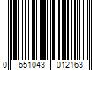 Barcode Image for UPC code 0651043012163