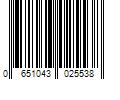 Barcode Image for UPC code 0651043025538