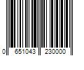 Barcode Image for UPC code 0651043230000