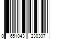 Barcode Image for UPC code 0651043230307