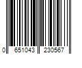 Barcode Image for UPC code 0651043230567