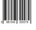 Barcode Image for UPC code 0651043300079