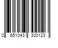 Barcode Image for UPC code 0651043300123