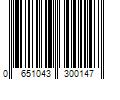 Barcode Image for UPC code 0651043300147