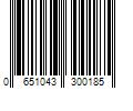 Barcode Image for UPC code 0651043300185