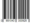 Barcode Image for UPC code 0651043300925