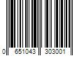 Barcode Image for UPC code 0651043303001