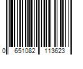 Barcode Image for UPC code 0651082113623