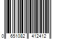 Barcode Image for UPC code 0651082412412