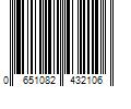 Barcode Image for UPC code 0651082432106