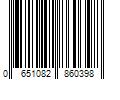 Barcode Image for UPC code 0651082860398