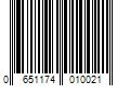 Barcode Image for UPC code 0651174010021