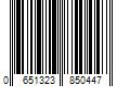 Barcode Image for UPC code 0651323850447