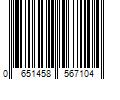 Barcode Image for UPC code 0651458567104