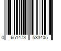 Barcode Image for UPC code 0651473533405