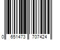 Barcode Image for UPC code 0651473707424