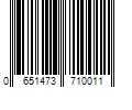 Barcode Image for UPC code 0651473710011